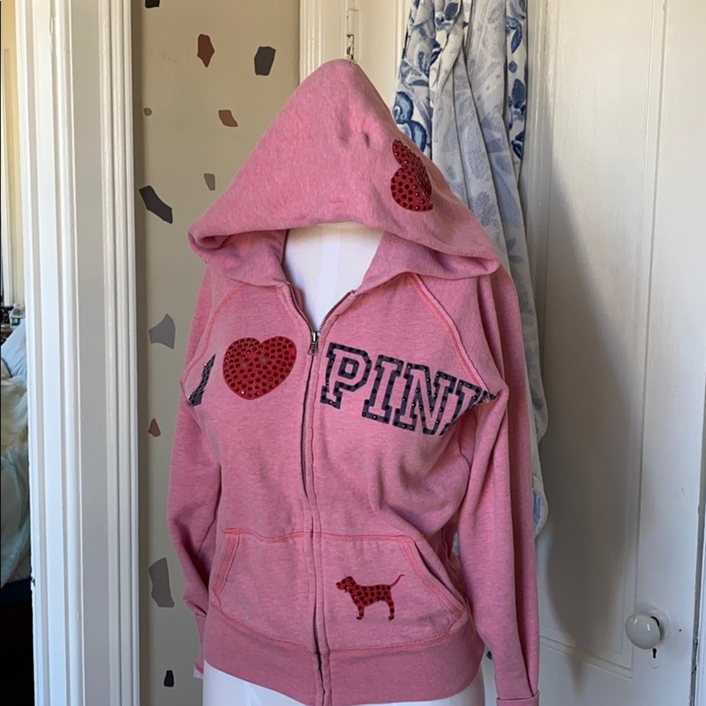 Vintage PINK Victoria Secret sweatshirt